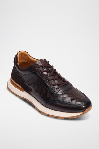 Baskets en cuir Regular - Marron