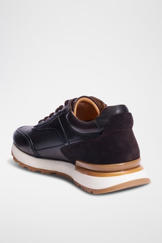 Baskets en cuir Regular - Marron