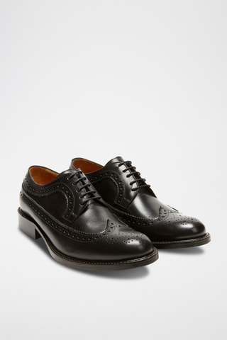 Derbys en cuir  Regular - Noir