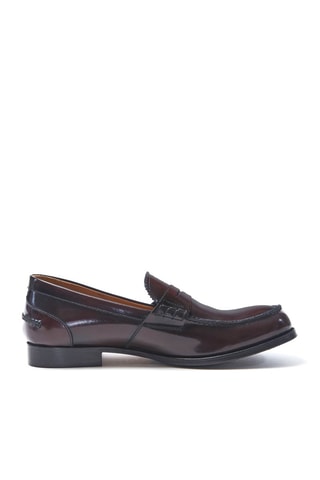 Mocassins en cuir verni  Regular - Bordeaux