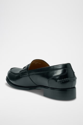 Mocassins vernis en cuir Regular - Noir