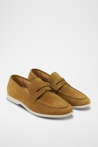 Mocassins en cuir Regular - Marron