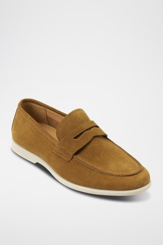Mocassins en cuir Regular - Marron