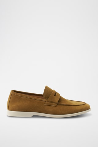 Mocassins en cuir Regular - Marron