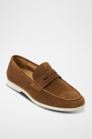 Mocassins en cuir Regular - Marron