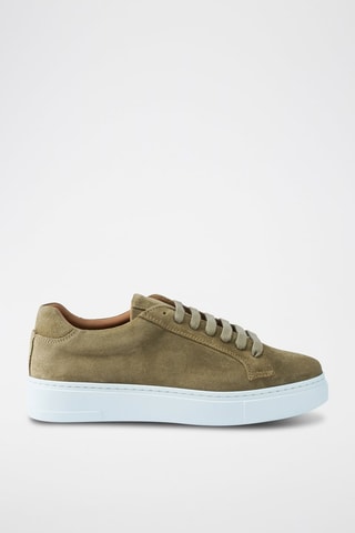 Baskets en nubuck Regular - Taupe