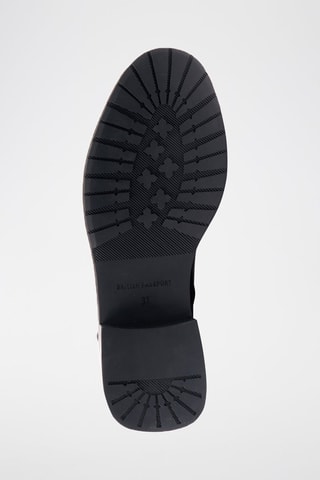 Bottines en cuir Regular - Noir
