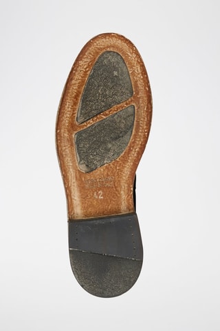 Bottines en cuir Regular - Marron