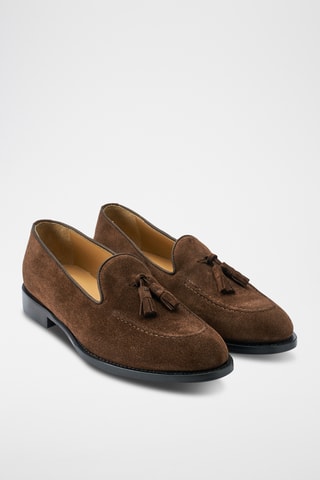 Mocassins en cuir  Regular - Marron