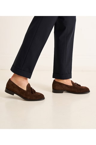 Mocassins en cuir  Regular - Marron