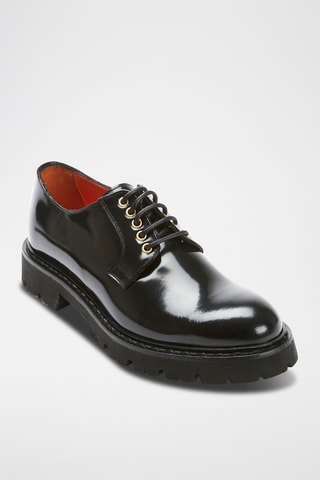Derbys en cuir Ago Regular - Noir