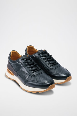 Baskets en cuir Regular - Noir