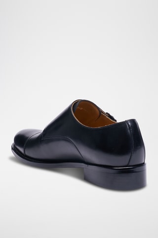 Derbys à boucles en cuir Etroite - Noir