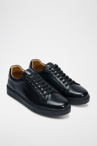 Baskets en cuir Regular - Noir