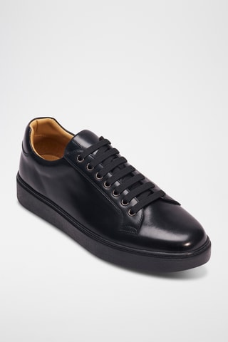 Baskets en cuir Regular - Noir