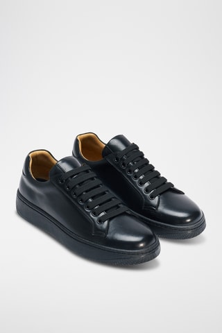 Baskets en cuir Regular - Noir