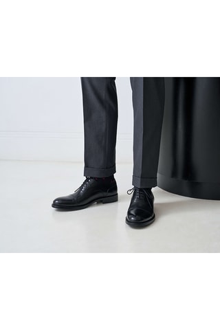 Richelieus en cuir Etroite - Noir