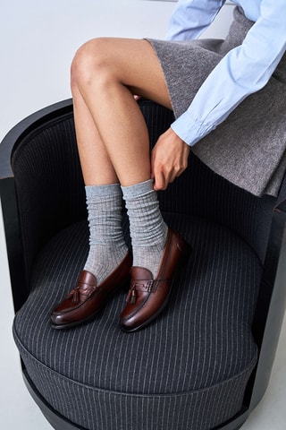 Mocassins en cuir Etroite - Marron