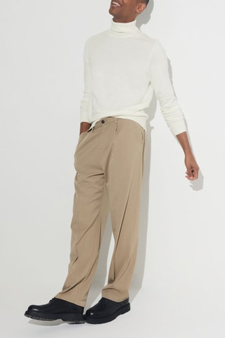 Pull en coton biologique - Blanc