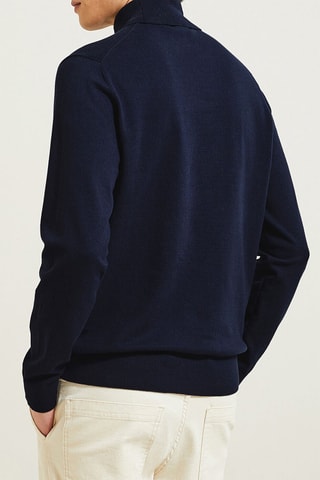 Pull en coton biologique - Noir