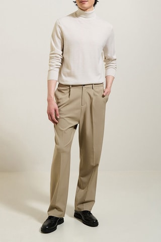 Pull en lin - Ecru