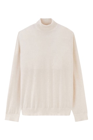 Pull en lin - Ecru