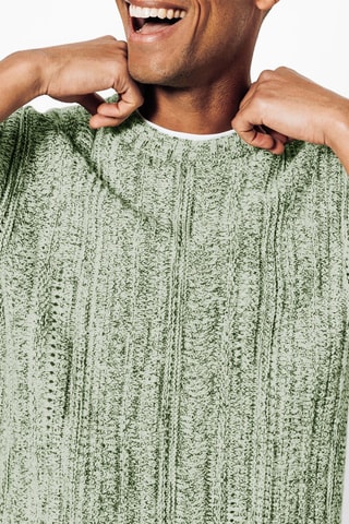 Pull - Vert foncé chiné