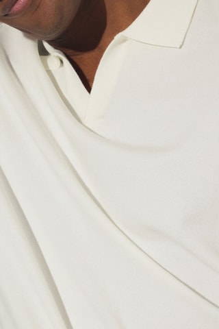 Pull en coton biologique - Blanc