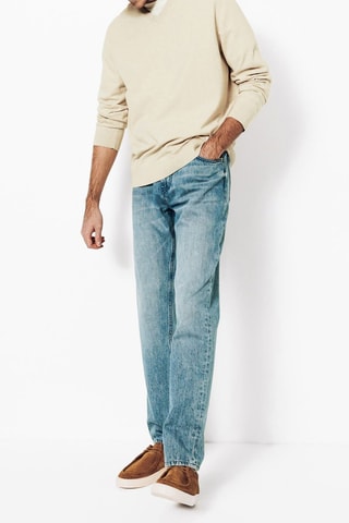 Pull en coton biologique - Ecru