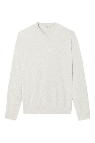 Pull en coton biologique - Beige