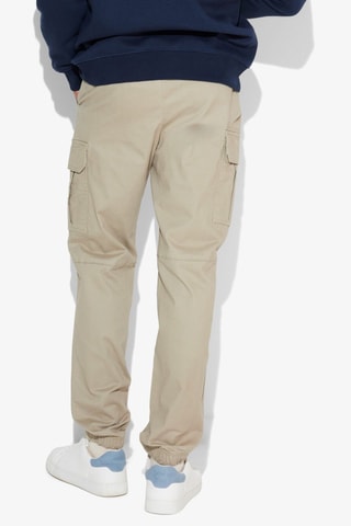 Pantalon regular en coton biologique - Vert clair