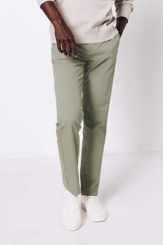 Pantalon regular - Vert clair
