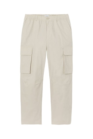 Pantalon large - Ecru