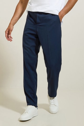 Pantalon relax - Bleu foncé