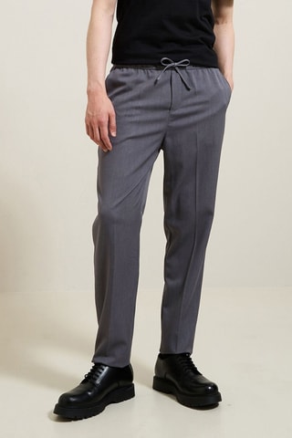 Pantalon relax - Gris