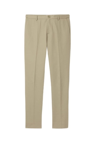 Pantalon regular - Beige