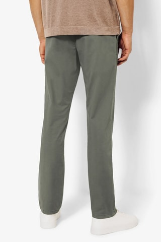 Pantalon regular en coton biologique - Bordeaux