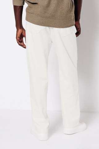 Pantalon large - Blanc