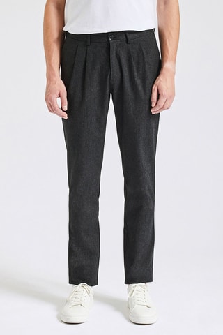 Pantalon slim - Gris foncé