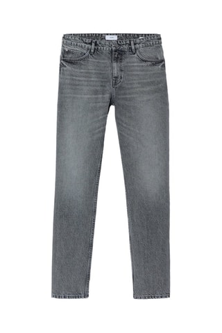 Jean straight - Gris foncé - Longueur 34