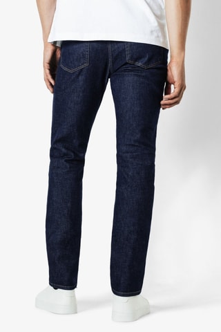 Jean straight - Bleu foncé - Longueur 34