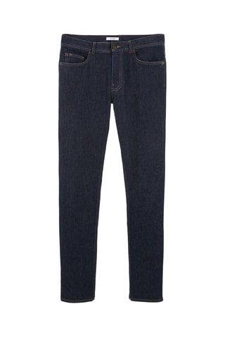 Jean straight - Bleu foncé - Longueur 34