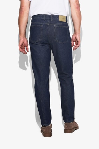 Jean ample - Bleu marine - Longueur 34