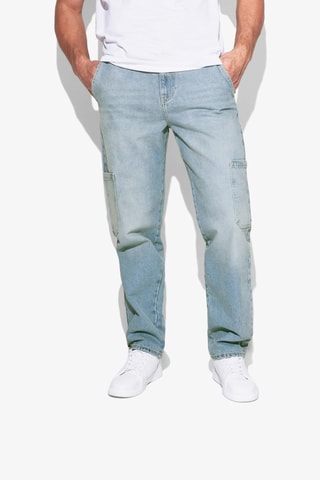 Jean loose - Bleu - Longueur 34