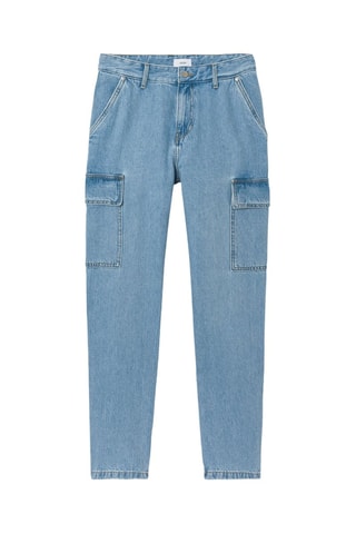 Jean loose - Bleu - Longueur 34