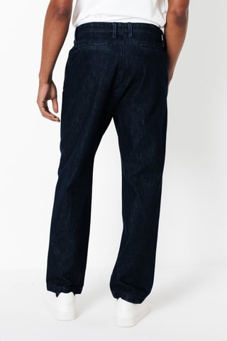 Jean loose - Bleu marine - Longueur 34