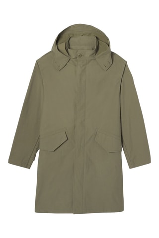 Parka à capuche - Vert clair