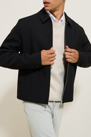 Veste en jean - Noir