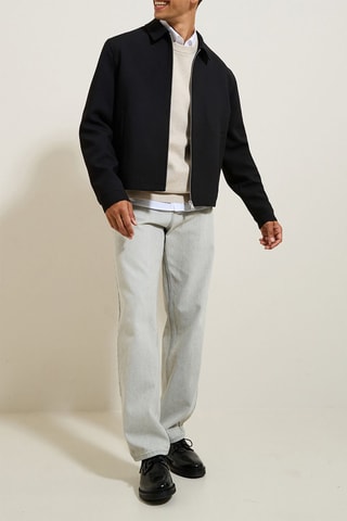 Veste en jean - Noir