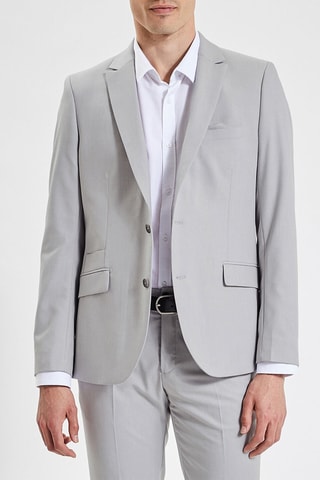 Veste slim - Gris clair